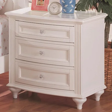 Night Stand w/ 3 Drawers